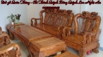 Bộ bàn ghế gỗ từ gỗ Đinh Hương